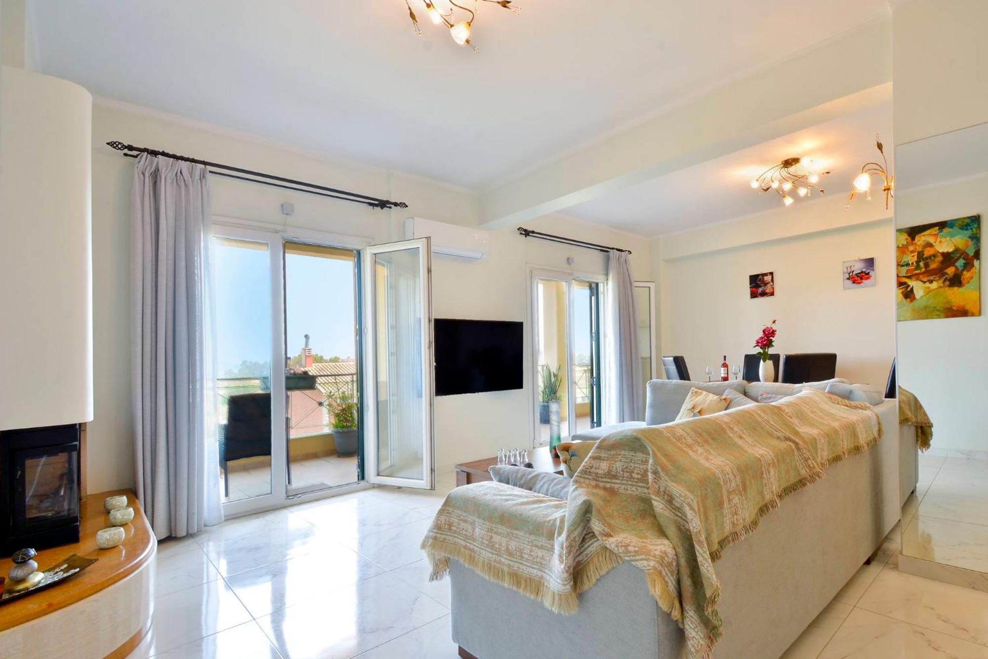 Corfu Seaty Apartment Potamos  Exterior photo